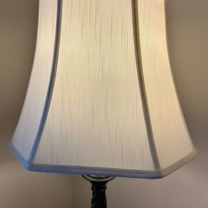 Elegant Cream Table Lampshade 11”H